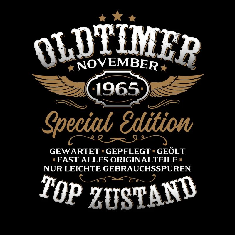 60. Geburtstag Geschenk Oldtimer November 1965
