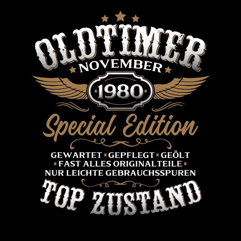 45. Geburtstag Geschenk Oldtimer November 1980