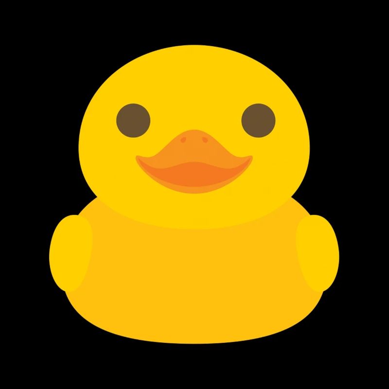 Sunny Rubber Duck Icon