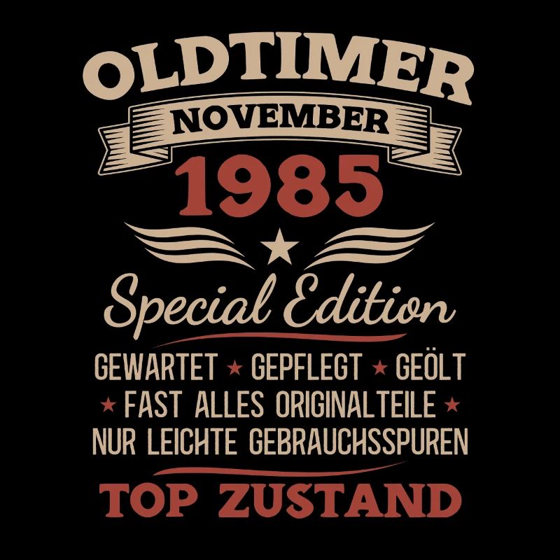 40. Geburtstag Geschenk Oldtimer November 1985