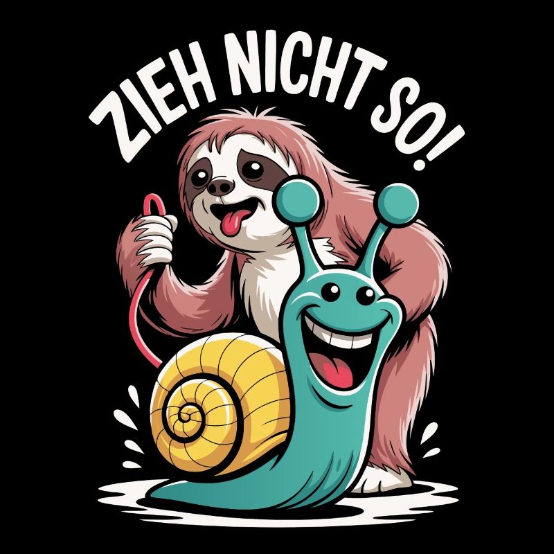 Zieh Nicht So Sloth Humor
