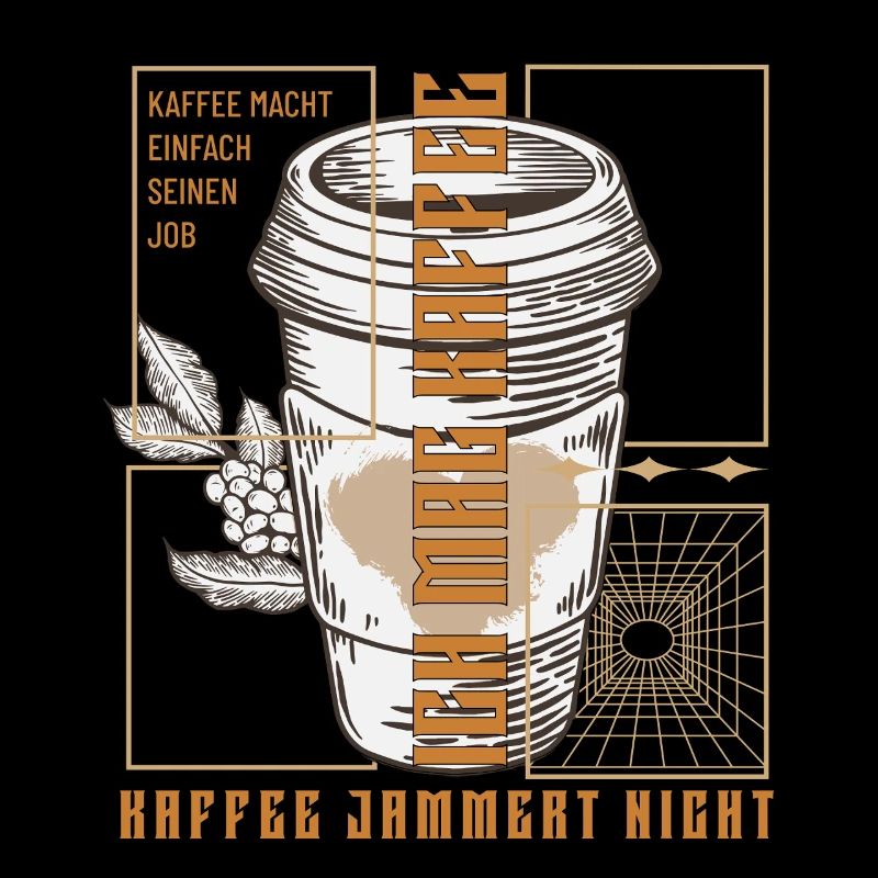 Coffee just does its job retro