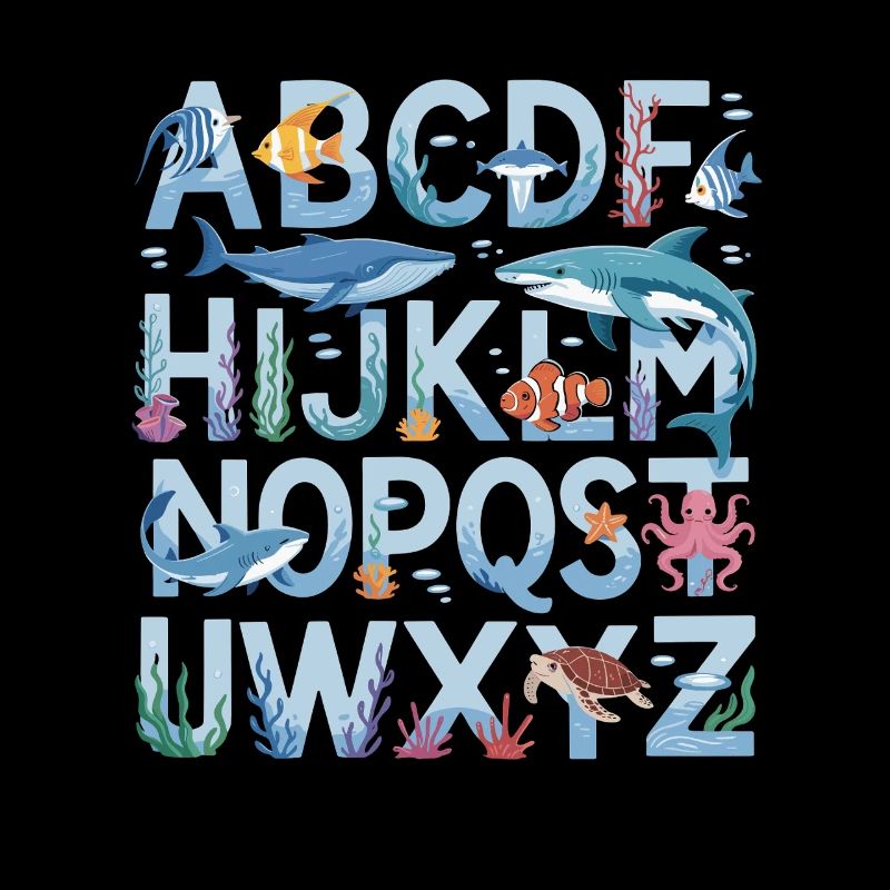 ABC Underwater World Alphabet Learning Fun for