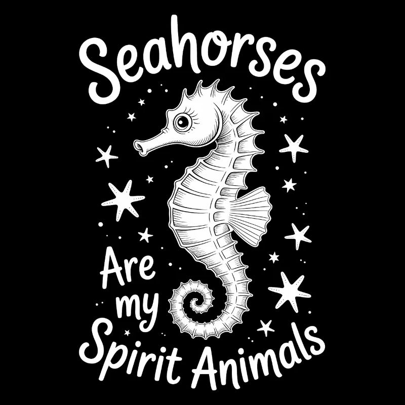 Hippocampe qui dit un drôle d’hippocampe Cadeau