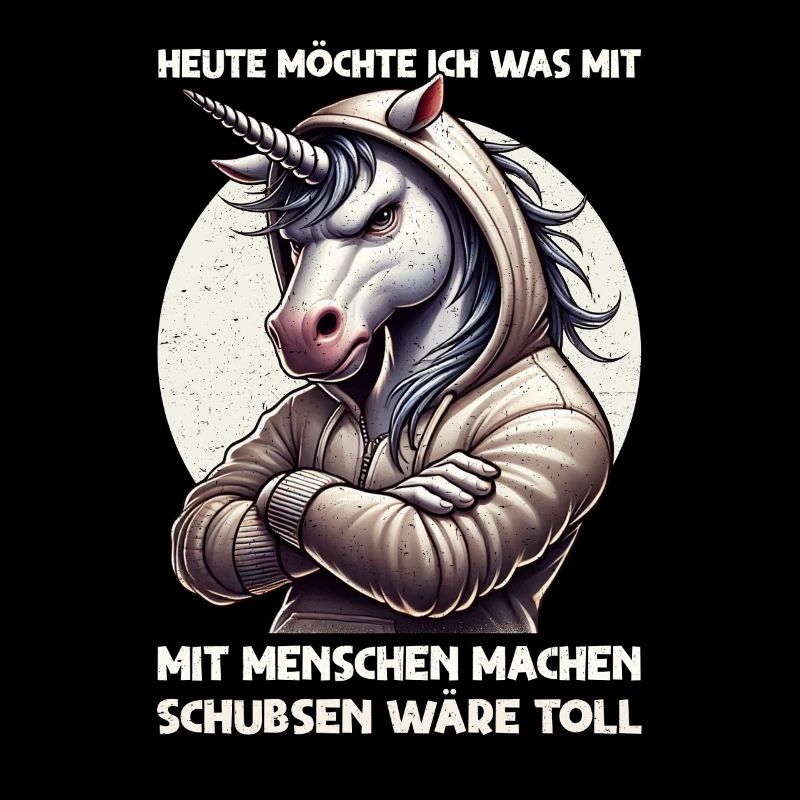Heute Möchte Ich Was Mit Menschen Machen Schubsen