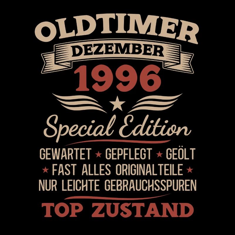29. Geburtstag Geschenk Oldtimer Dezember 1996