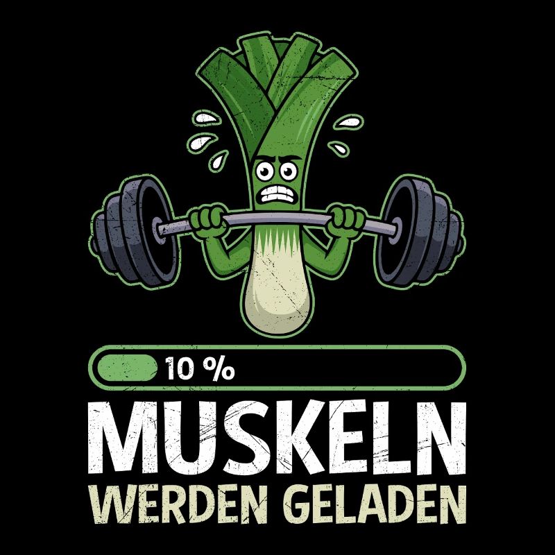 Weightlifter MUSCLES ARE LOADING Funny