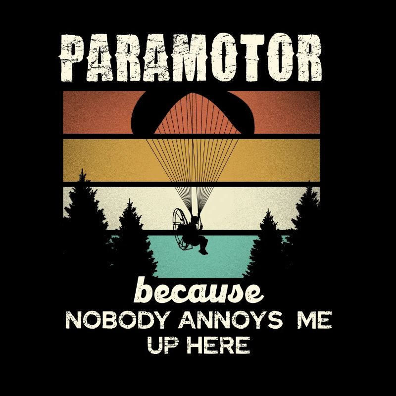 Paramotor: Nobody bugs me up here