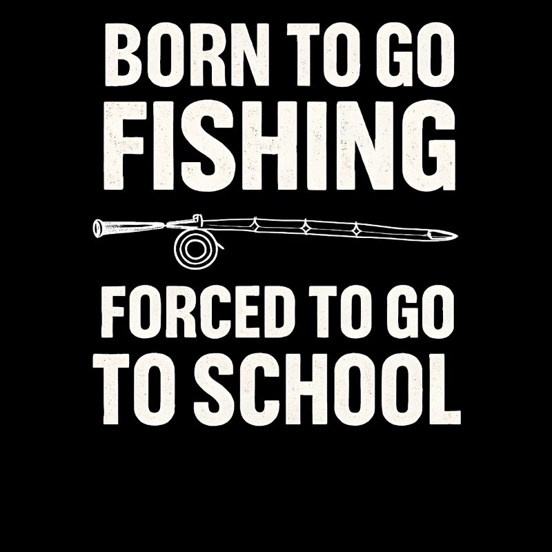 Né pour aller pêcher, forcé d’aller à l’école Pêcheur