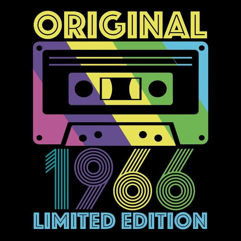 Original 1966 Cassette 60e Anniversaire 60 ans Tee