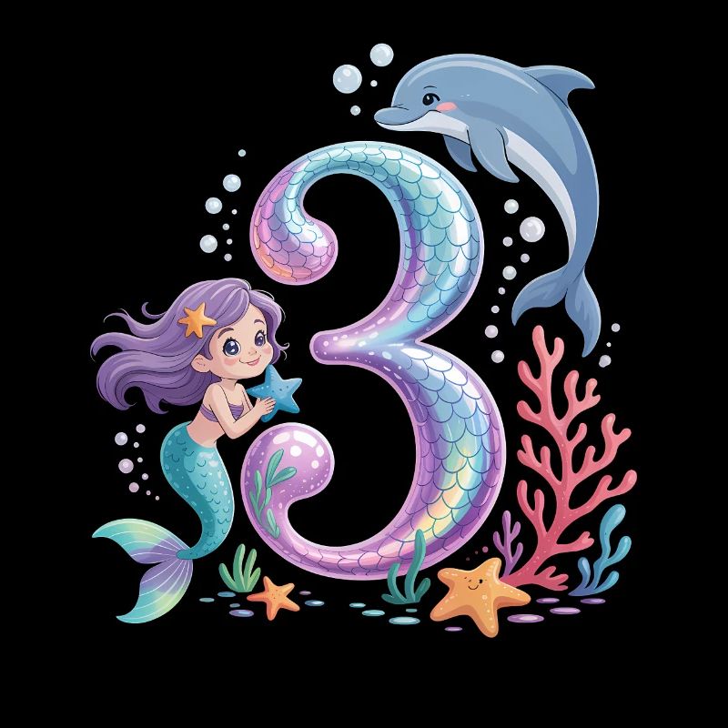 3e anniversaire de la sirène 3 ans