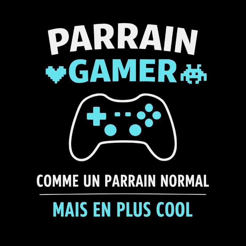 Parrain gamer Comme un parrain normal plus cool