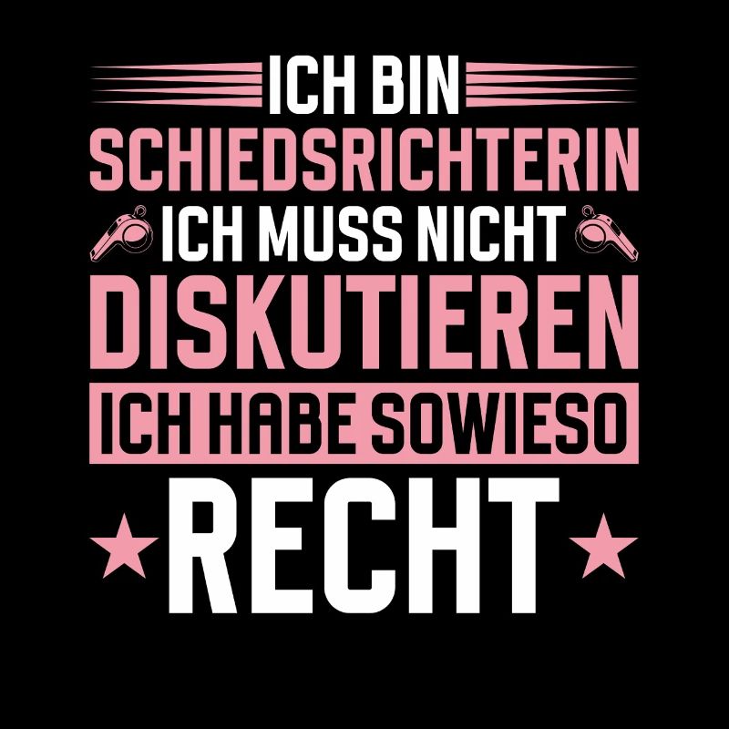 Referee does not have to discuss