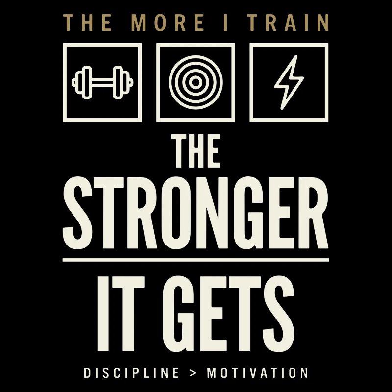 Plus je m’entraîne, plus ça devient fort