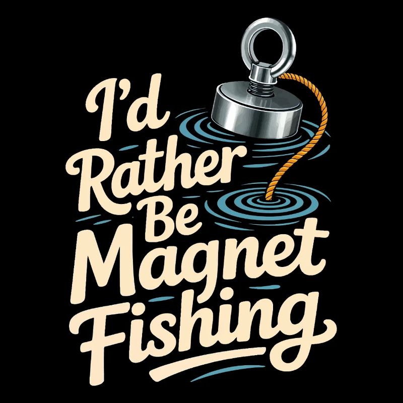 I'd rather magnet fish