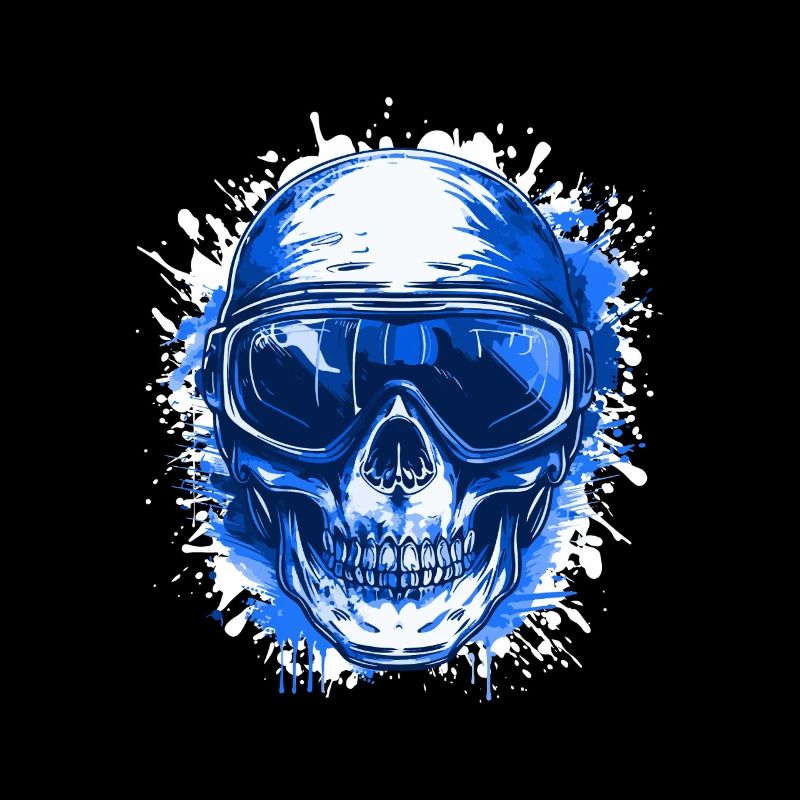 Ski Skull Ski Goggles Skull