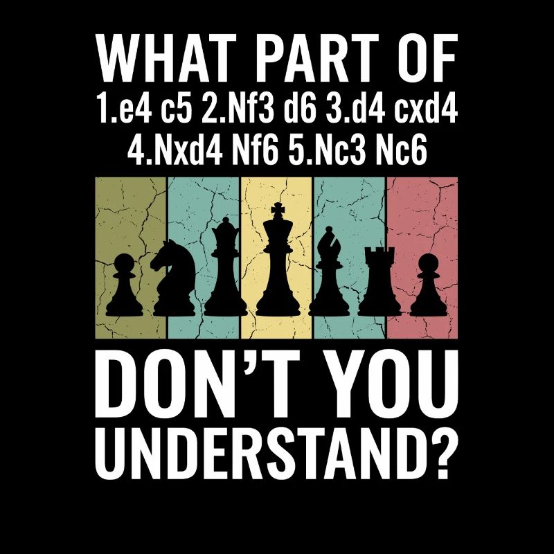 Ouverture d’échecs Humour de notation sicilienne