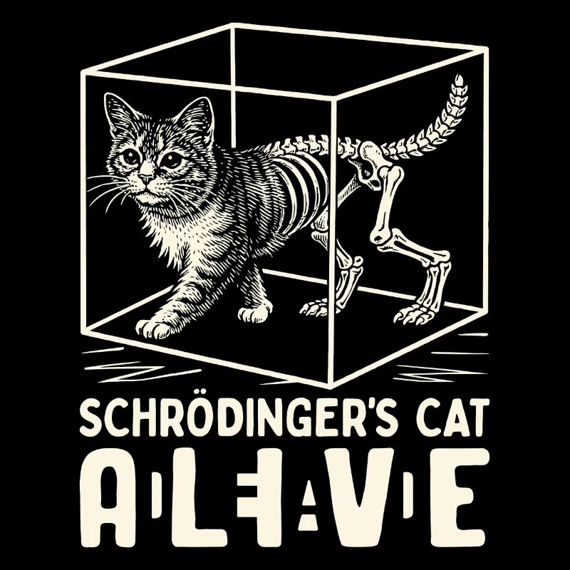 Schrödinger's Cat Dead And Alive