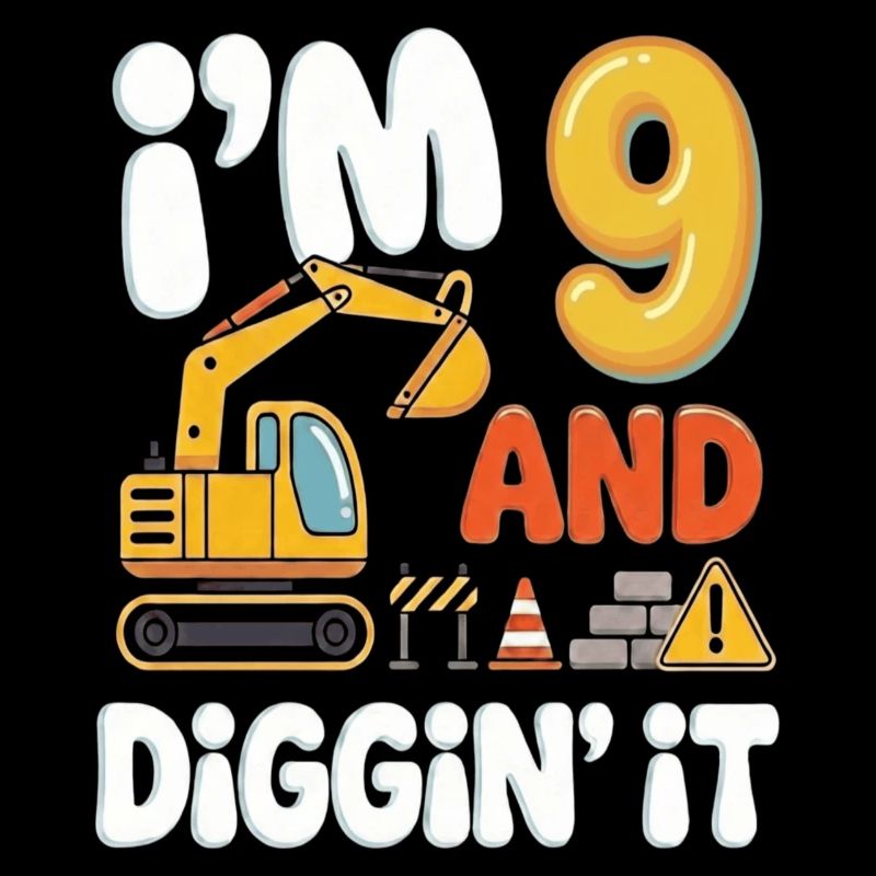 I'm 9 – digging is fun
