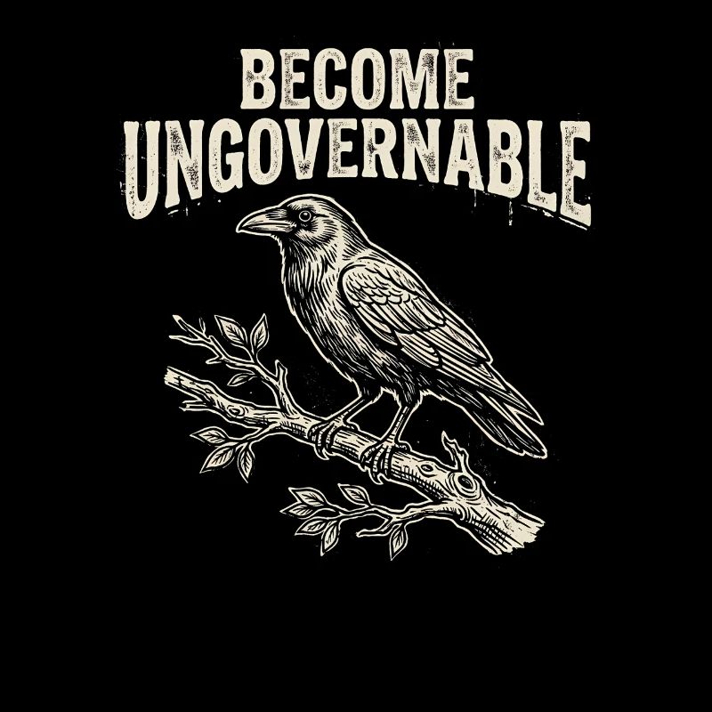 Devenir un corbeau drôle ingérable