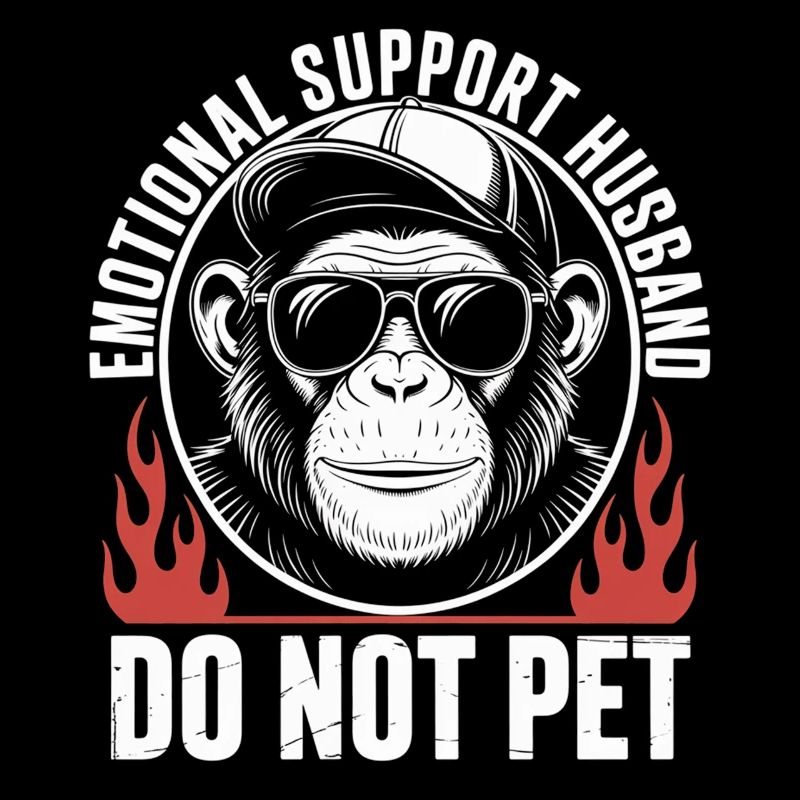 Emotional Support Husband Monkey
