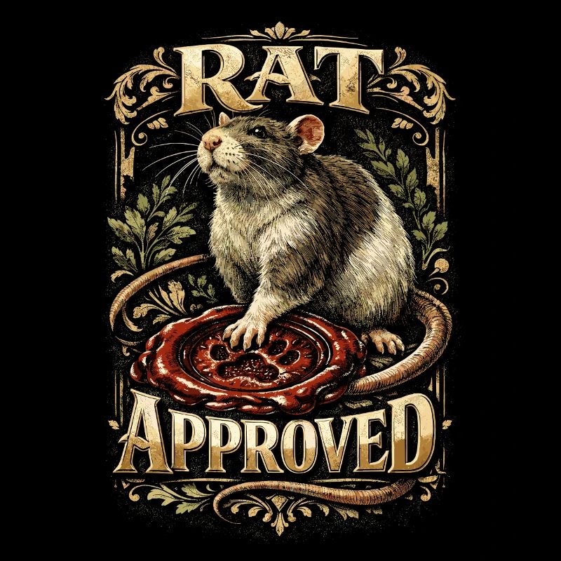 Rat de couleur Rat de couleur approuvé par les grands rats de maison