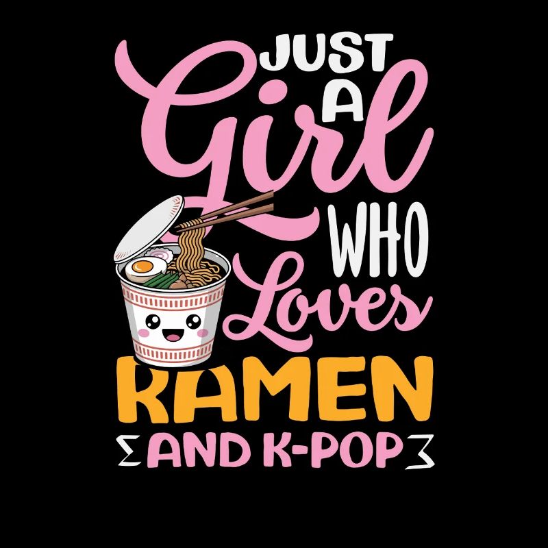 Mädchen Liebt Ramen Und K Pop