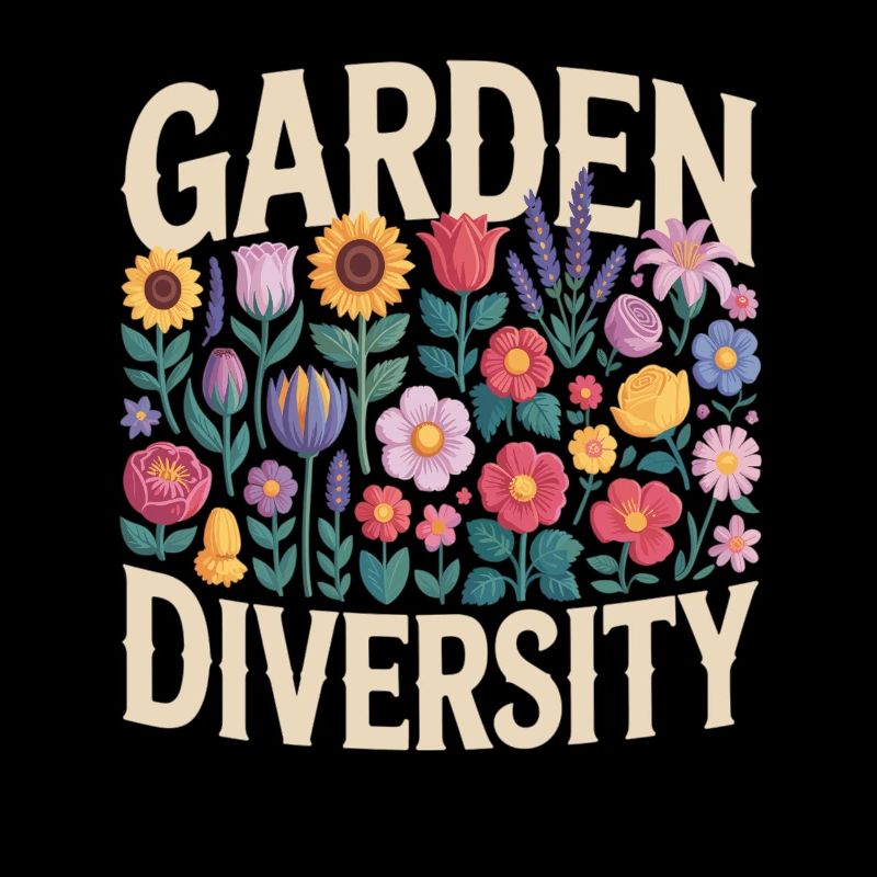 Garden Diversity Blumen Garten