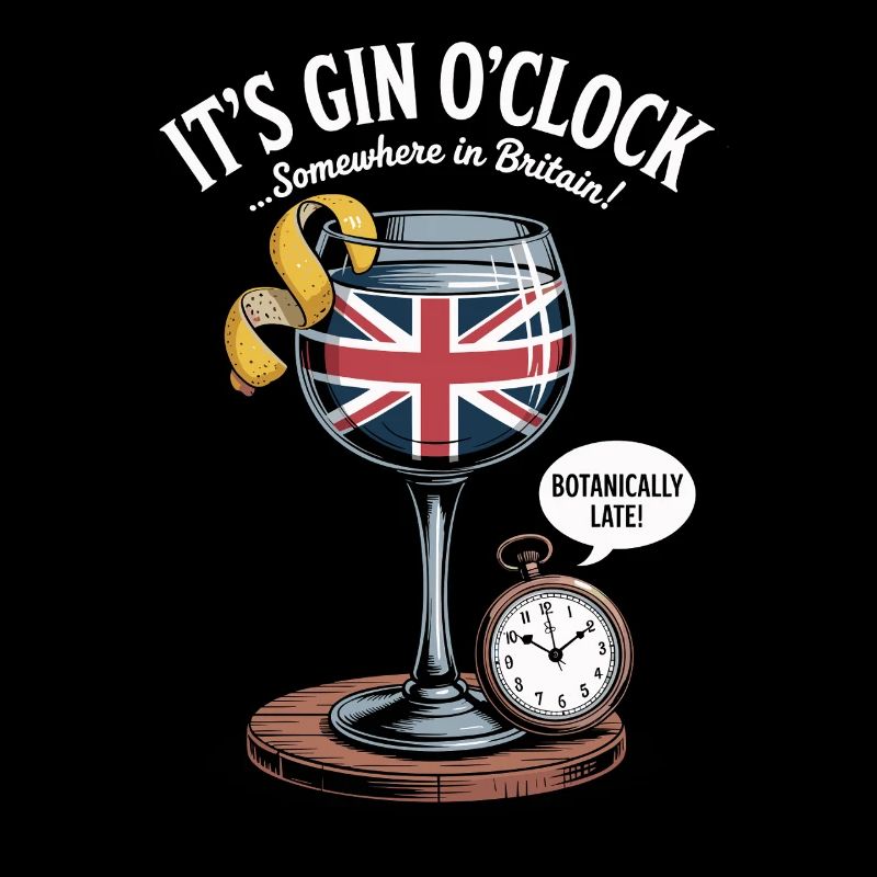 Gin O'Clock British Humor
