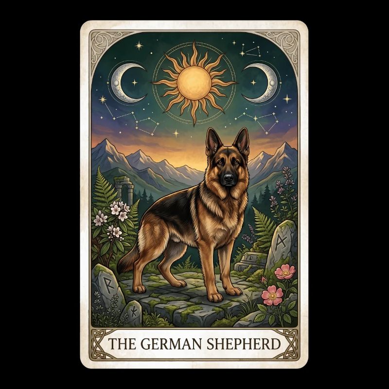 Deutscher Schäferhund Tarot
