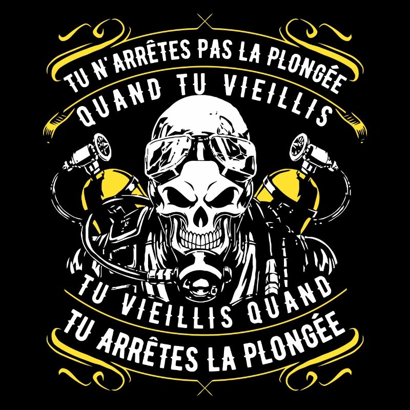 Tu n'arrêtes pas la plongée