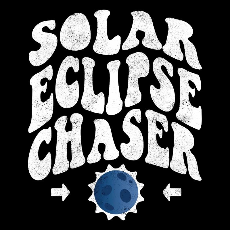 Solar eclipse chaser white