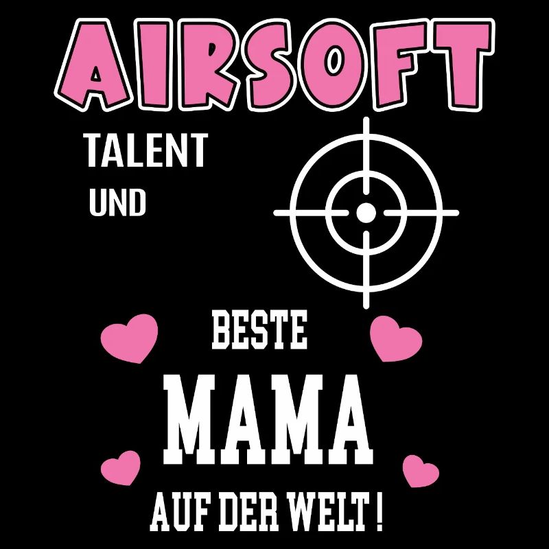 Airsoft Beste Mama Mutter Muttertag Geburtstag