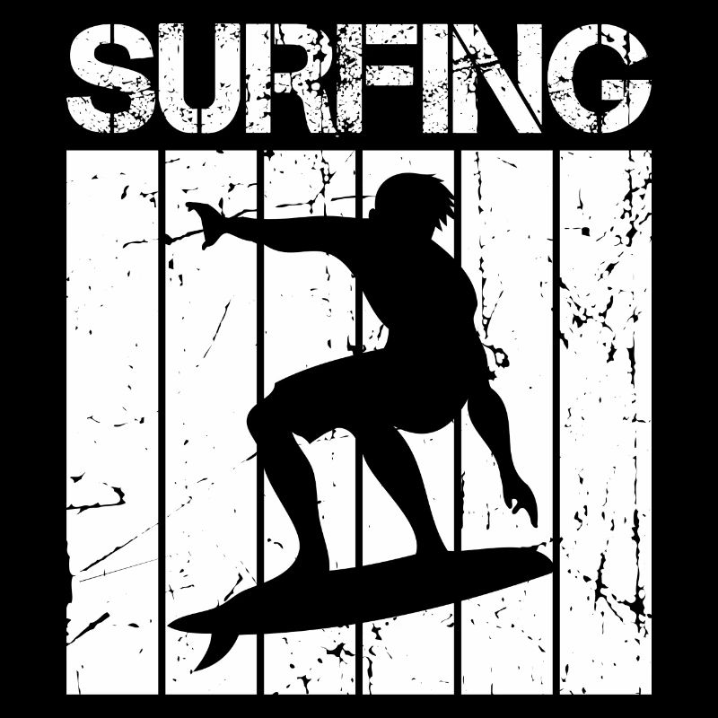Surfeur rétro