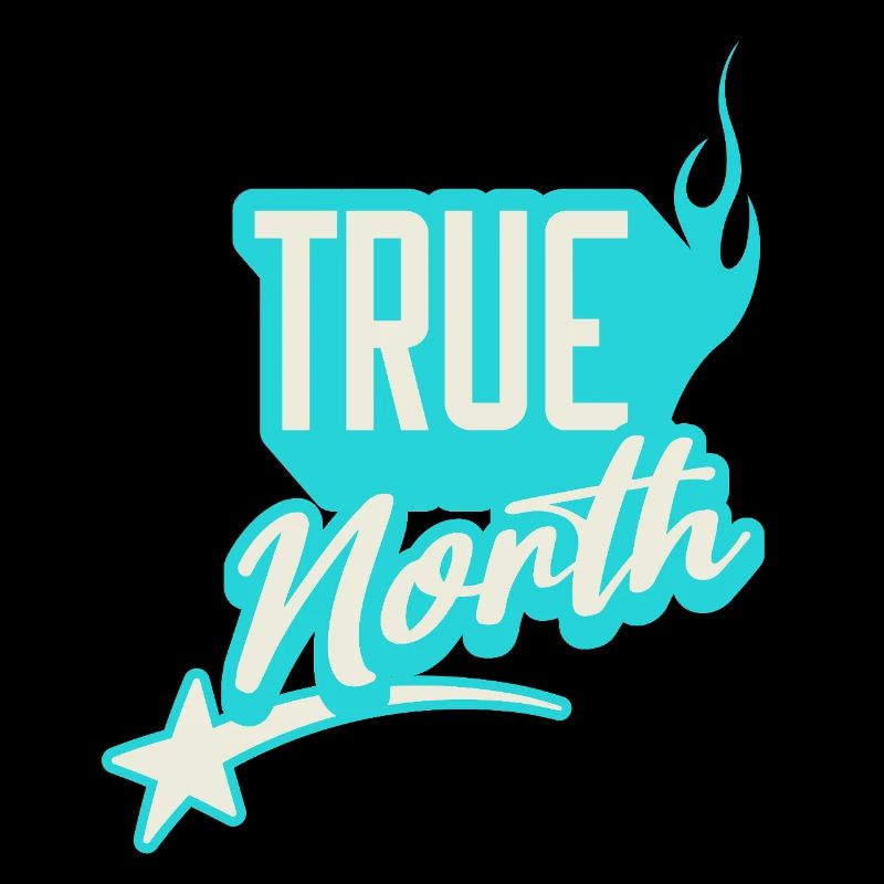 True North Inspirational Graphic Design