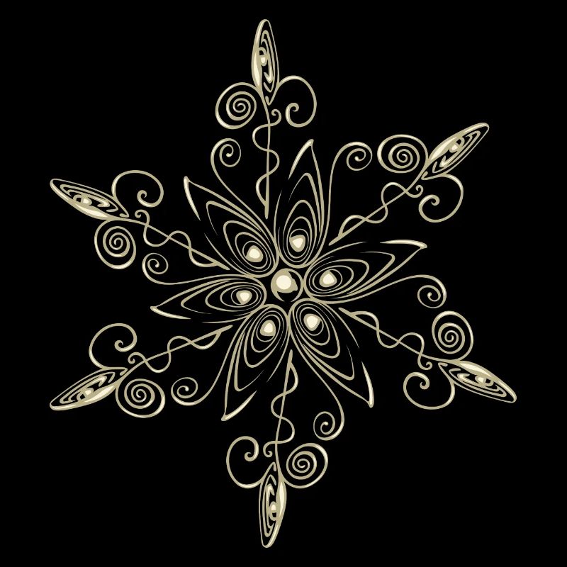 Snowflake Star Ice Crystal