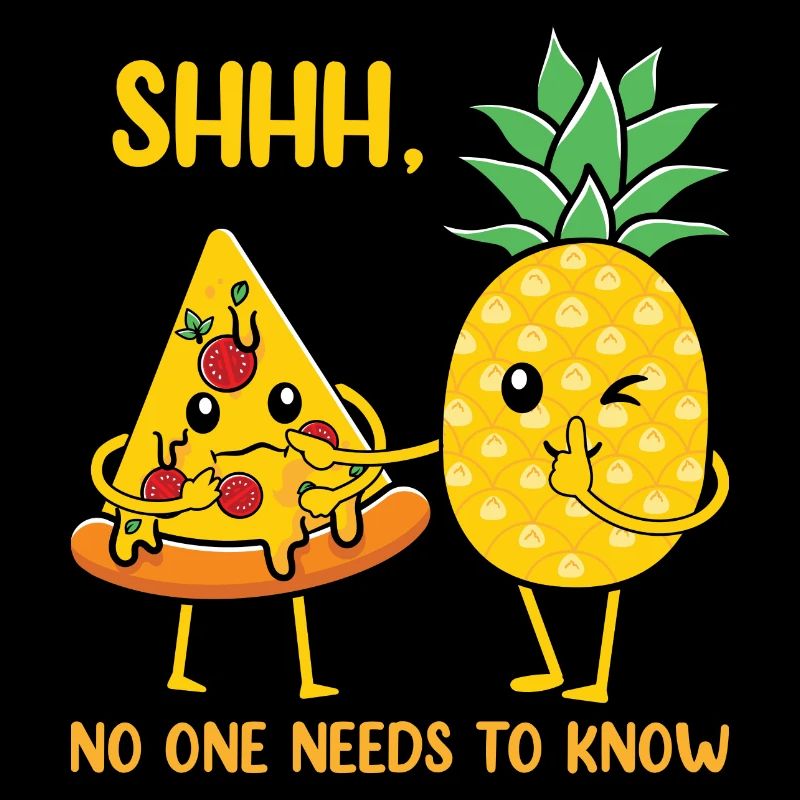 Pineapple Pizza Hawaii Pizza funny funny