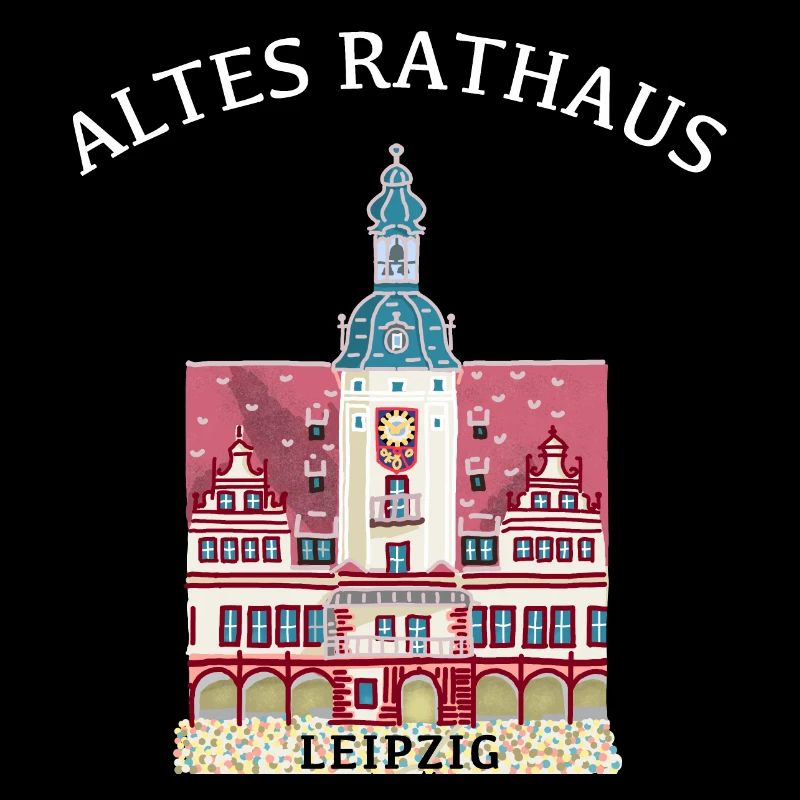 Leipzig, iconic historic town hall, Saxony