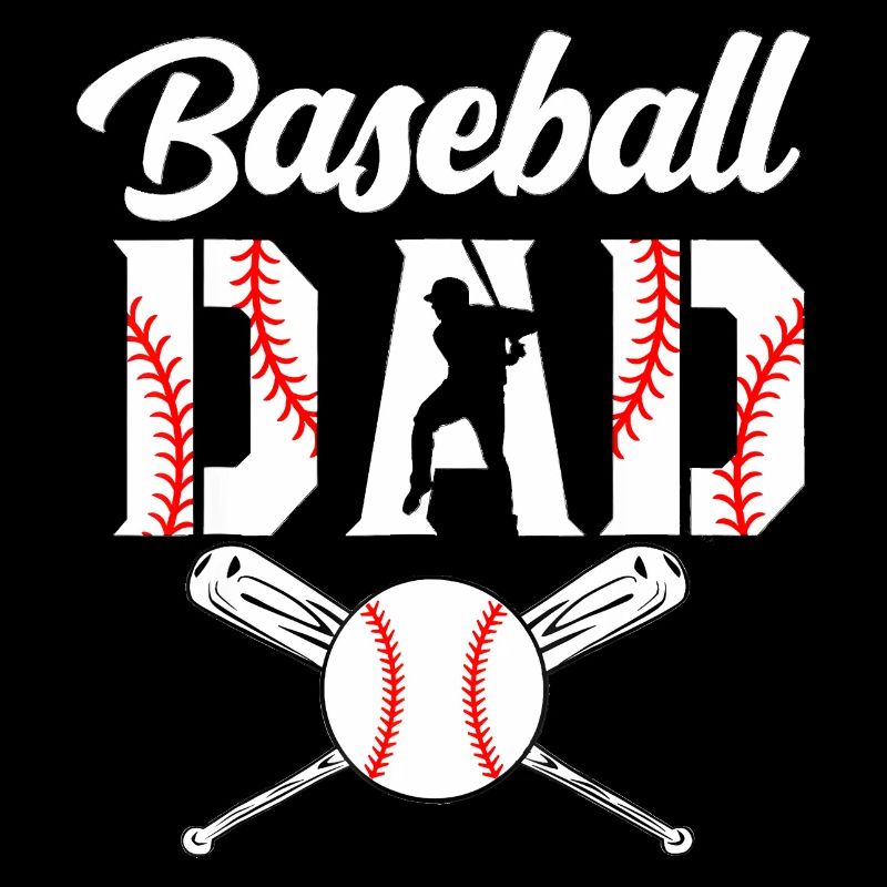 Baseball Dad Emblem Tee