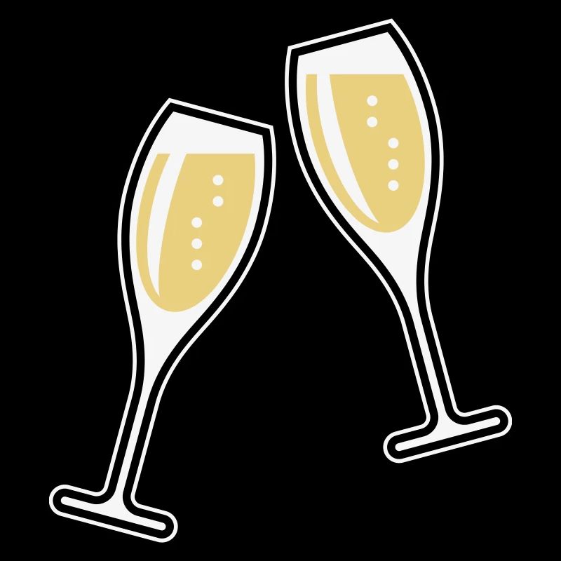 2 Sektgläser (Sekt / Oval / Zu / 3C)
