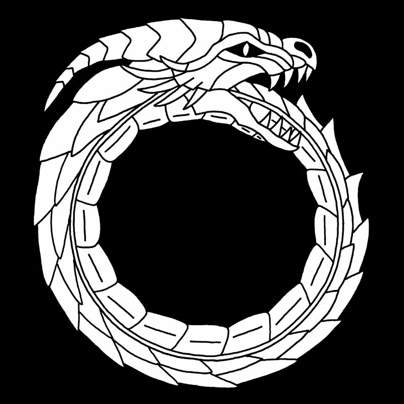 Verschlingender Weißer Drache