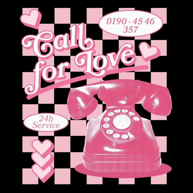 Call for Love Hotline Ästhetik