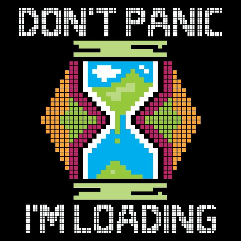 dont panic i´m loading - retro gamer