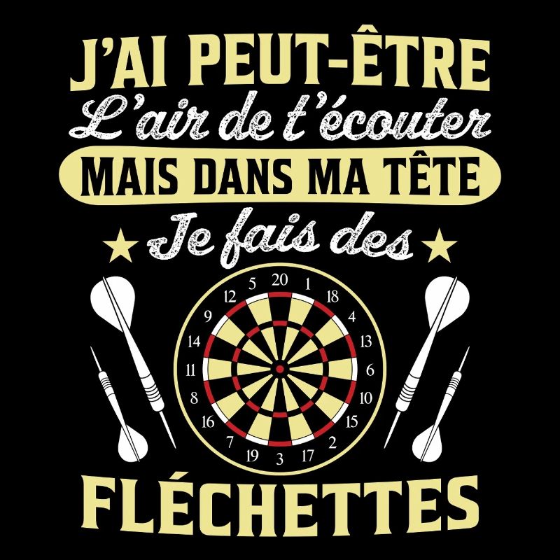  joue aux fléchettes