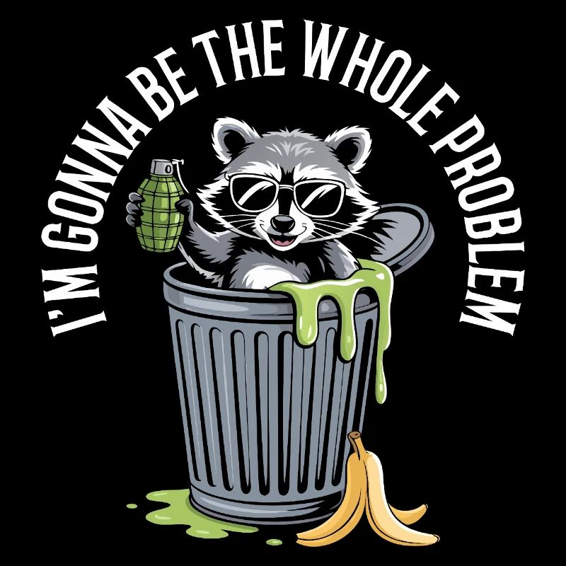 I'm the Problem – Funny Statement Design