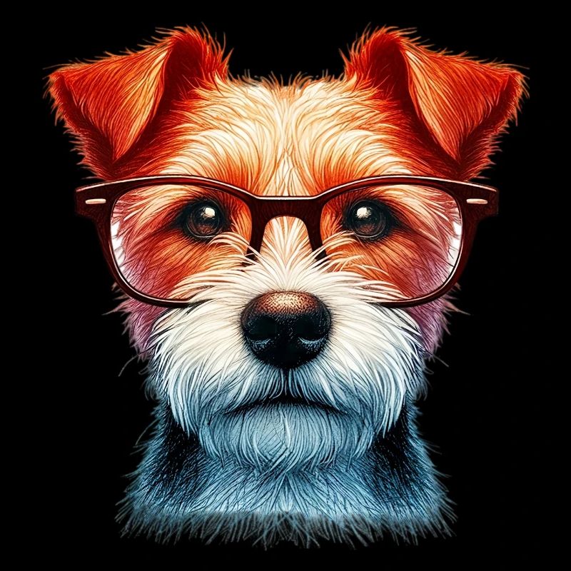 Dog with Glasses