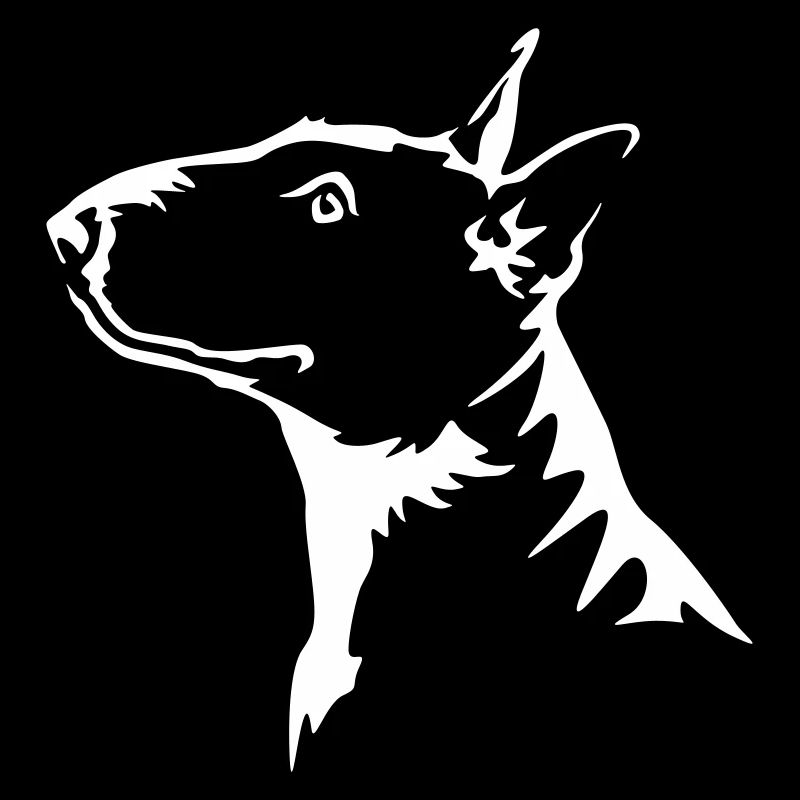 Miniature Bullterrier Kopf "Black Edition"