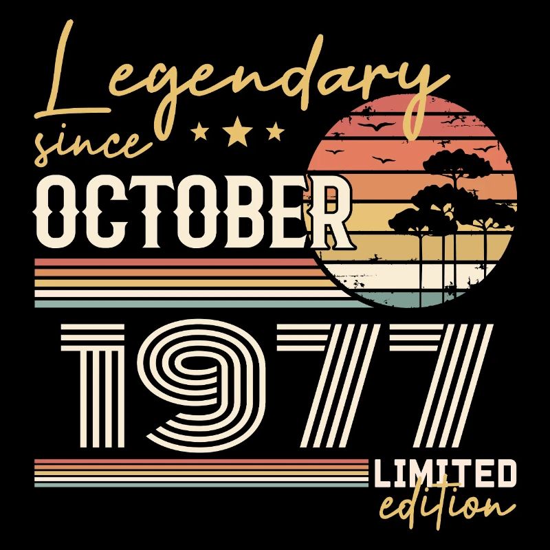 October 1977 Gift - Awesome Since October 1977