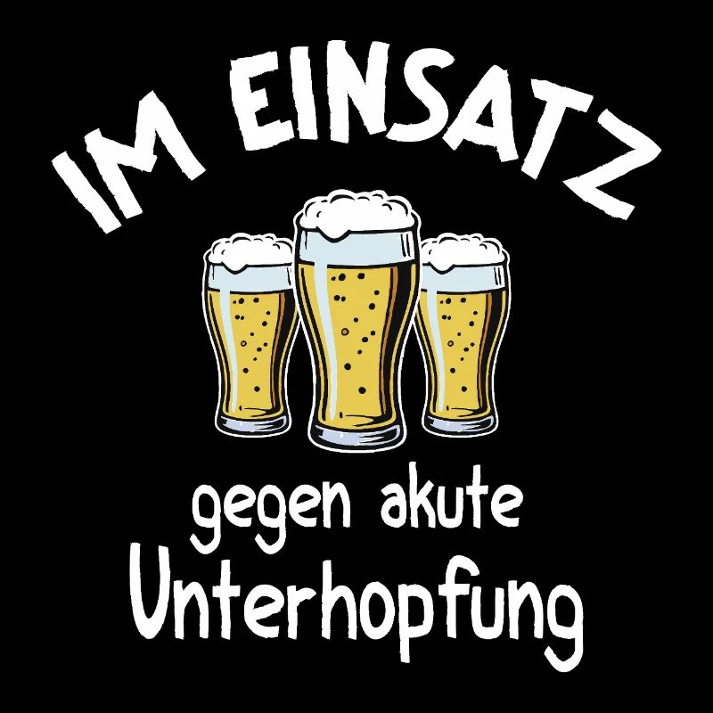 Unterhopfung Einsatz – Kellnerin Barkeeper Bier