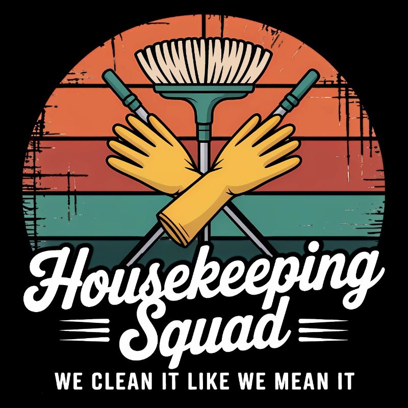 Funny Cleaning Design